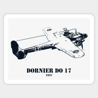 Dornier Do 17 WWII German Light Bomber Sticker